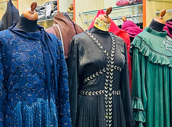 textile market Deira Dubai